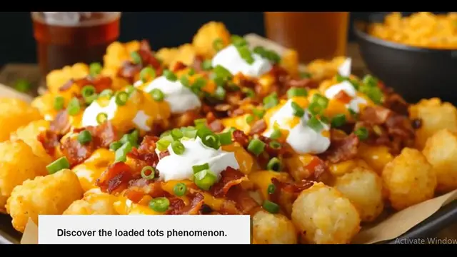 'Video thumbnail for Loaded Tots: A Tasty Twist on a Classic Snack'