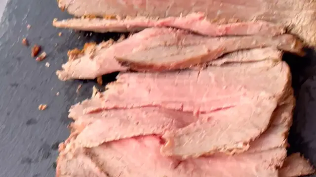 'Video thumbnail for Roast Beef with Rosemary & Garlic'