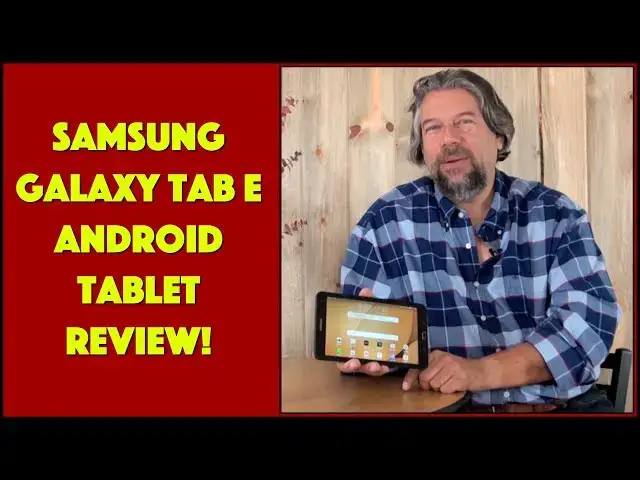 'Video thumbnail for Samsung Galaxy Tab E Android Tablet -- REVIEW'