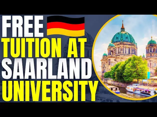 'Video thumbnail for Free Tuition at Saarland University | Study in Germany'