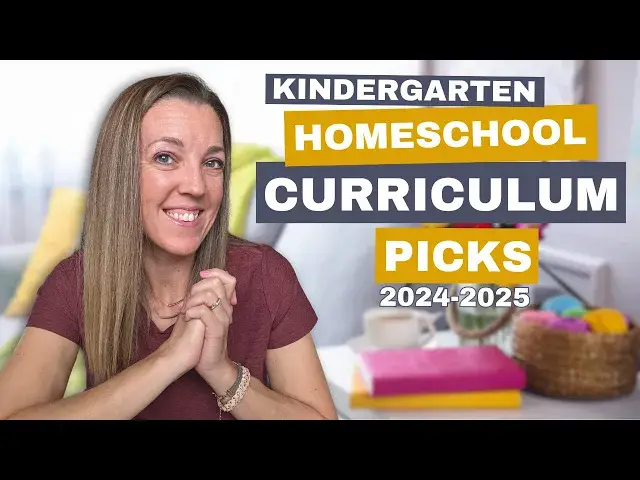 'Video thumbnail for KINDERGARTEN CURRICULUM PICKS 2024-2025 | HOMESCHOOL CURRICULUM CHOICES'