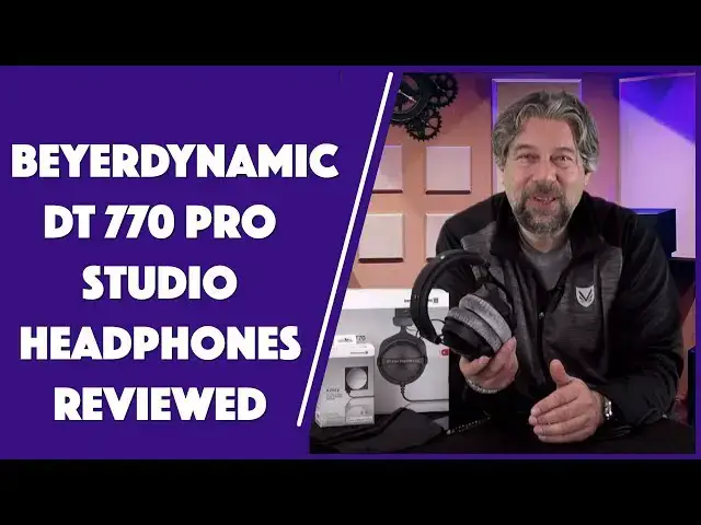 'Video thumbnail for Beyerdynamic DT 770 Studio 80 Ohm Studio Headphones - REVIEWED'