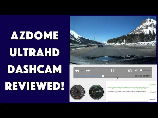 'Video thumbnail for AZDOME 4K UltraHD Dash Cam - REVIEWED!'