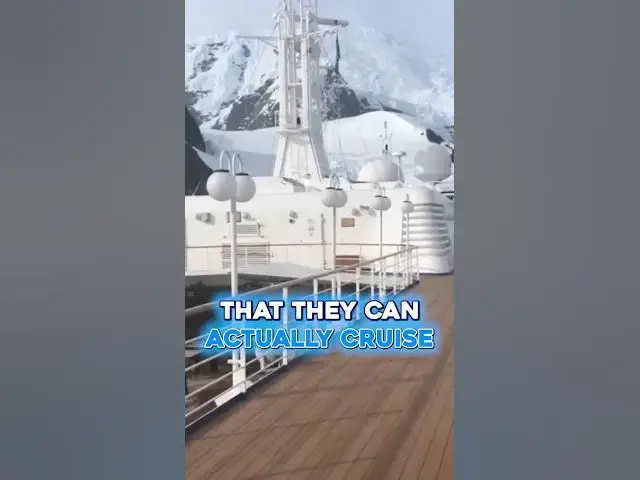 'Video thumbnail for Why Cruising to Antarctica Isn’t Always Possible? #Shorts'