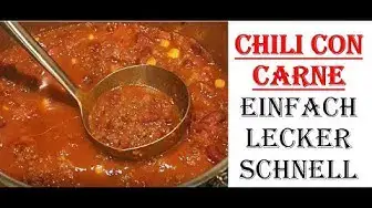 'Video thumbnail for Chili Con Carne Rezept einfach schnell kochen'