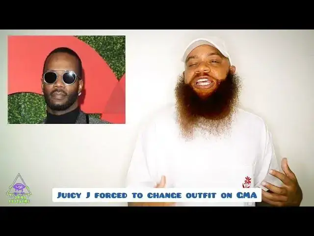 'Video thumbnail for Juicy J forced to change his outfit on 'Good Morning America''