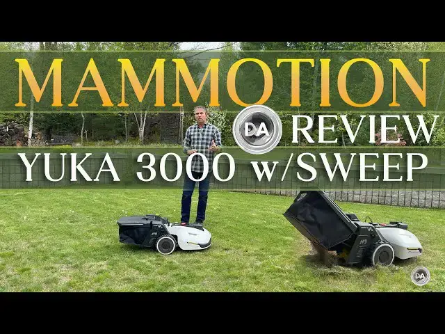 'Video thumbnail for Mammotion YUKA 3000 Robot Lawnmower + Sweeper Review'