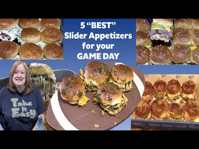 'Video thumbnail for 5 BEST Slider Appetizers for your Game Day'