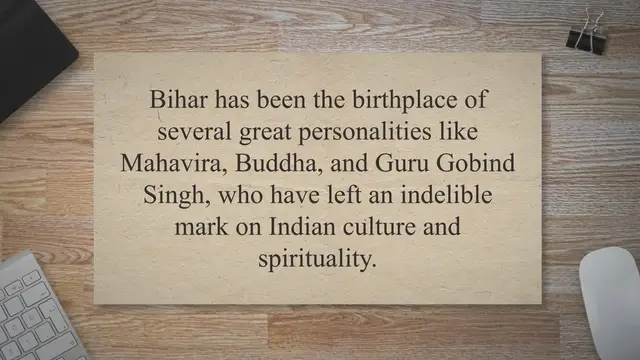 'Video thumbnail for Bihar Culture: A Journey Through History and Traditions'