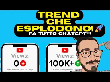 'Video thumbnail for TREND CHE ESPLODONO 🚀 COME TROVARLI PRIMA - Metodo CHATGPT'