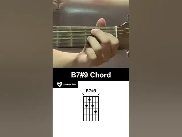 'Video thumbnail for How To Play The B7#9 Chord On Guitar - Guvna Guitars'