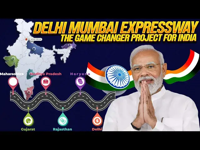 'Video thumbnail for Delhi Mumbai Expressway || A Game Changer Project for India'