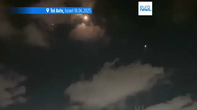 'Video thumbnail for Explosions heard in Tehran as Israel launches a new wave of airstrikes'
