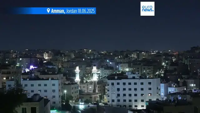 'Video thumbnail for Explosions heard in Tehran as Israel launches a new wave of airstrikes'