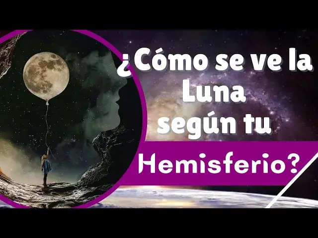 'Video thumbnail for ¿Cómo se ve la luna según tu hemisferio? 🌔🌒'