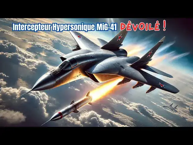 'Video thumbnail for Mystère du MiG-41 et PAK DP - L'Intercepteur Mythique Russe - Est-il RÉEL ?'