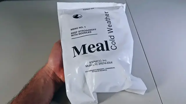 'Video thumbnail for Testing US Military Cold Weather MRE (Meal Ready to Eat) Menu NO 1'