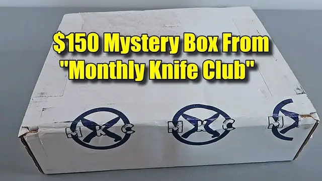 'Video thumbnail for I Bought $150 Mystery Box From "Monthly Knife Club" Subscription Box'