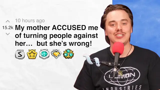 'Video thumbnail for My mother blames me for turning everyone against her… but she’s wrong! - r/AITAH | Reddit Stories'