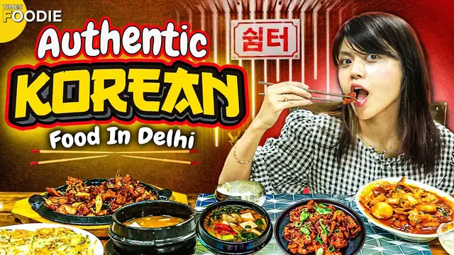 'Video thumbnail for Trying Authentic Korean Dishes at Shimter Noida |Tteokbokki, Doenjang Jjigae & More'