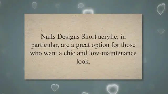 'Video thumbnail for The Ultimate Guide to the Top Nails Designs Short Acrylic'