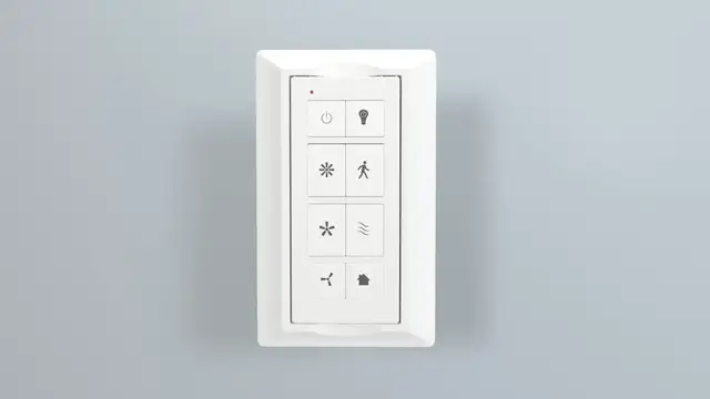 'Video thumbnail for Honeywell Universal Remote Control with Wall Dock'
