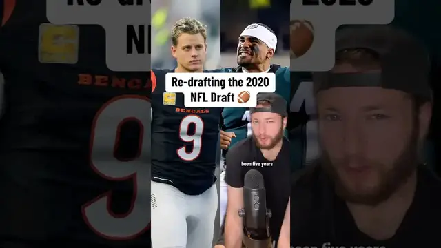 'Video thumbnail for The 2020 NFL Draft class was STACKED…'