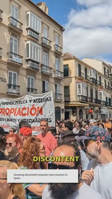'Video thumbnail for Spain's Growing Concern: The Rise of Tourism-Phobia'