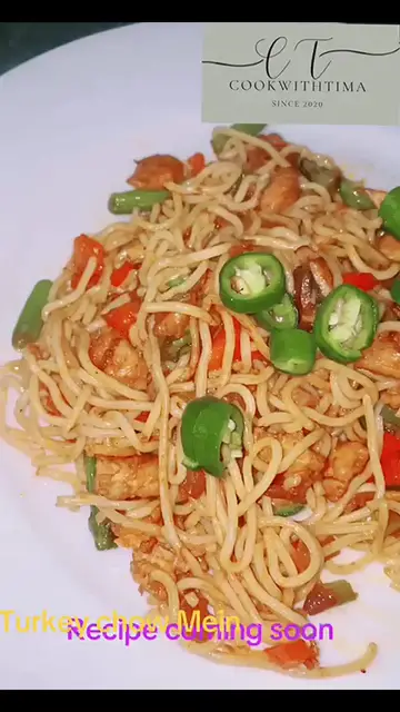 'Video thumbnail for Turkey chow mein'