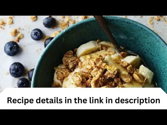 'Video thumbnail for Big Cluster Peanut Butter Granola recipe'
