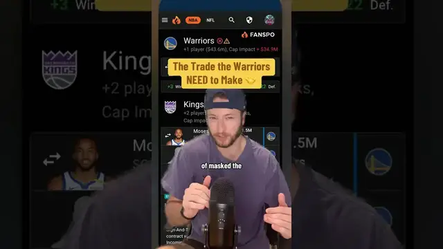 'Video thumbnail for Should the Warriors trade for this STAR?'