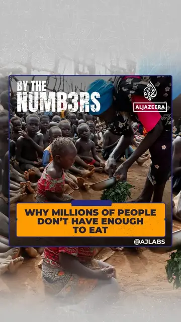 'Video thumbnail for Why millions of people don’t have enough to eat'