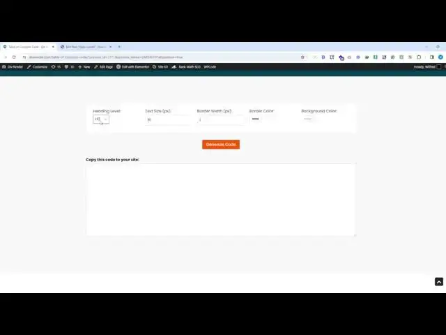 'Video thumbnail for Dynamic HTML Table of Contents Code Generator'