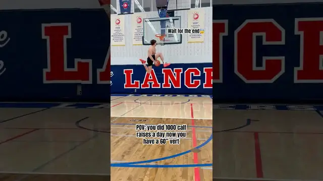 'Video thumbnail for (357) vertical jump training: 2000 calf raises challenge'
