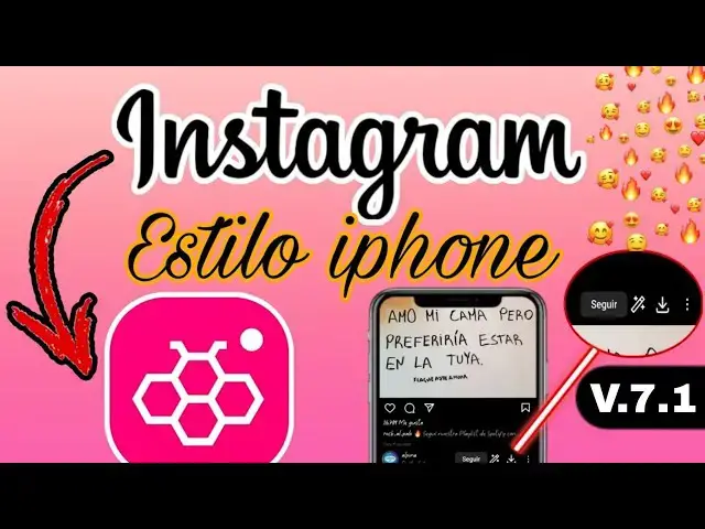 'Video thumbnail for INSTAGRAM estilo IPHONE en ANDROID 🌈 Última Actualización 🔥 Honista'