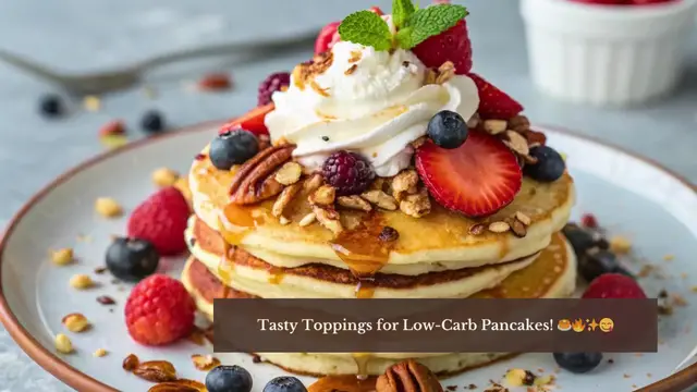 'Video thumbnail for Tasty Toppings for Low-Carb Pancakes – No Sugar, All Flavor!'