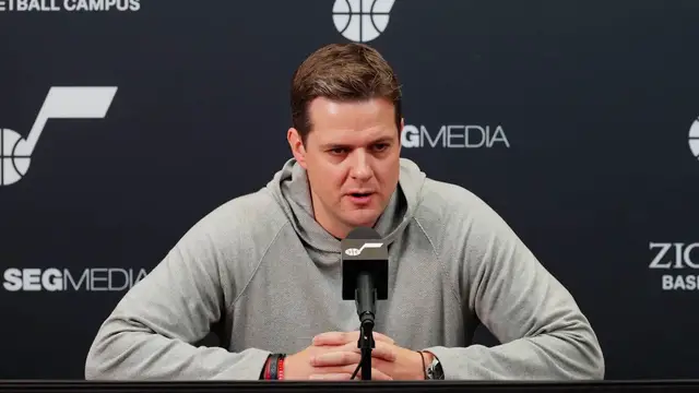 'Video thumbnail for Utah Jazz Head Coach Will Hardy and Holding Players Accountable'