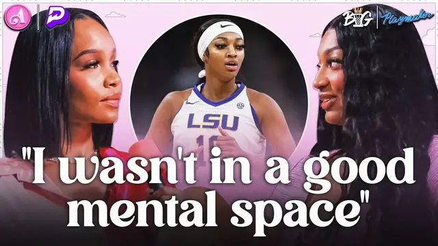 'Video thumbnail for Angel Reese Opens Up About Her LSU Absence…'
