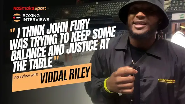 'Video thumbnail for Viddal Riley Interview- Views On John Fury's Antics And KSI's Chances Against Tommy Fury!'