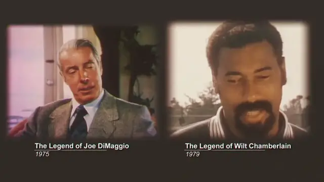 'Video thumbnail for Greatest Sports Legends Then and Now - Features the Careers of Joe DiMaggio and Wilt Chamberlain'