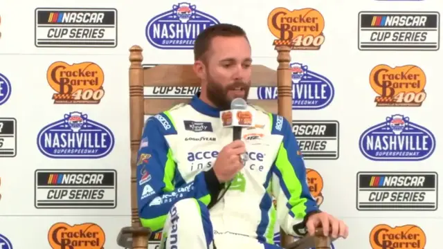 'Video thumbnail for Ross Chastain Discusses Coca-Cola 600 Celebration'