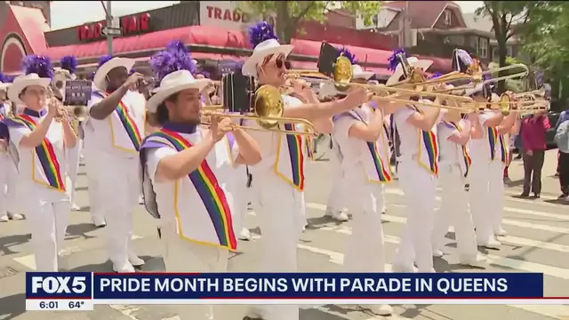 'Video thumbnail for Queens Pride Parade 2025'