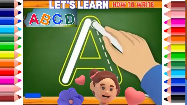 'Video thumbnail for Learn to Draw and Write ABC | Fun Alphabet Tutorial for Kids!'