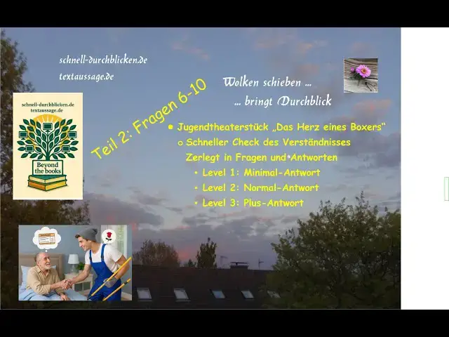 'Video thumbnail for "Herz eines Boxers" - F6-10 Fragen und Antworten in 3 Varianten - so trainiert man Ausführlichkeit'
