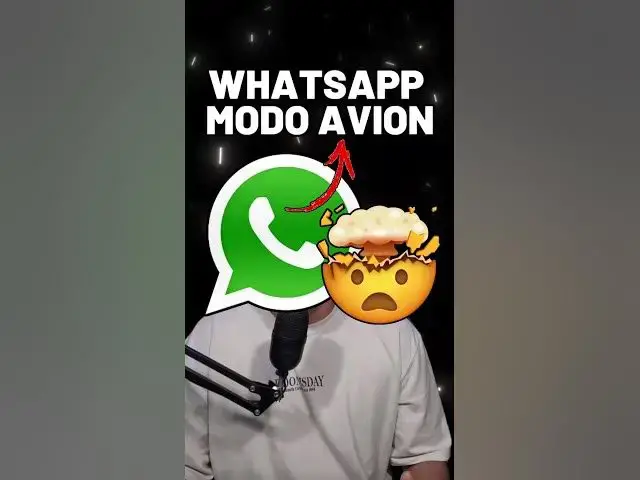 'Video thumbnail for WhatsApp en modo avión 😳🚀 #whatsapp'