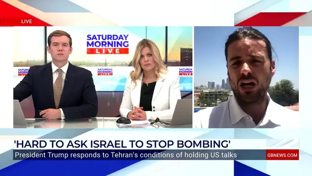 'Video thumbnail for Winston Marshall on 'tense' atmosphere in Jerusalem as Iran ploughs ahead with offensive'