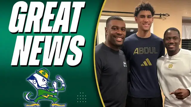 'Video thumbnail for notre dame fighting irish - a to z sports : joey o'brien commitment analysis and impact for notre dame football'