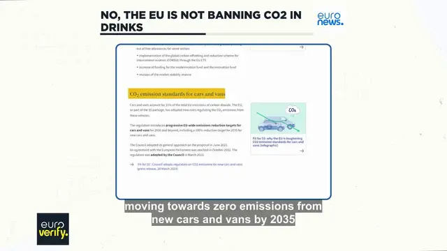 'Video thumbnail for No, the EU is not banning CO2 in drinks'