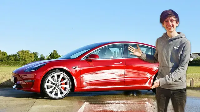 'Video thumbnail for Why I bought a £50,000 Tesla Model 3 at 23 years old'