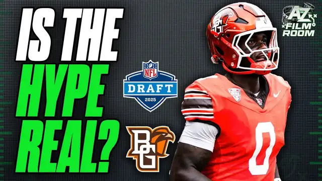 'Video thumbnail for a to z sports film room: harold fannin jr. 2025 nfl draft scouting report: browns potential tight end pick?'